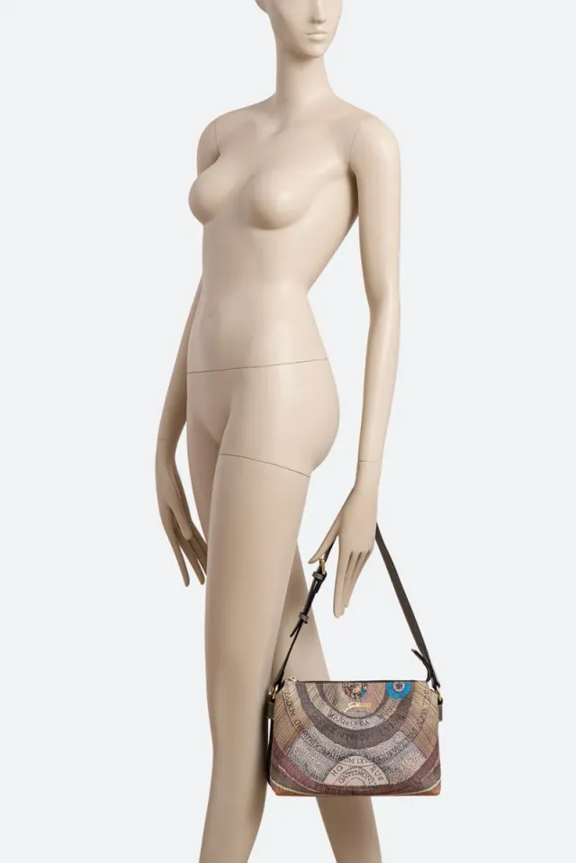 Gattinoni Planetarium Wild geanta crossbody piele 27 cm