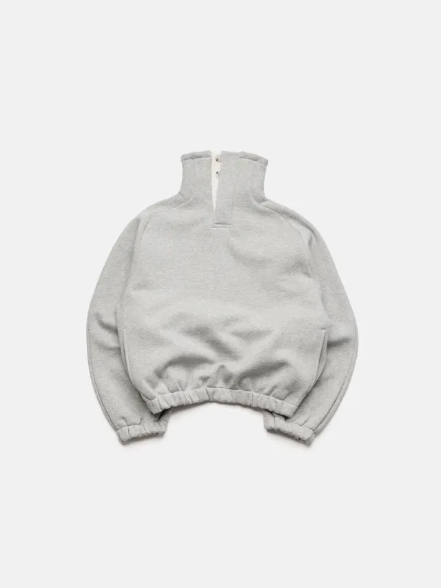 Enrage Bubble High Neck pulover gri bumbac