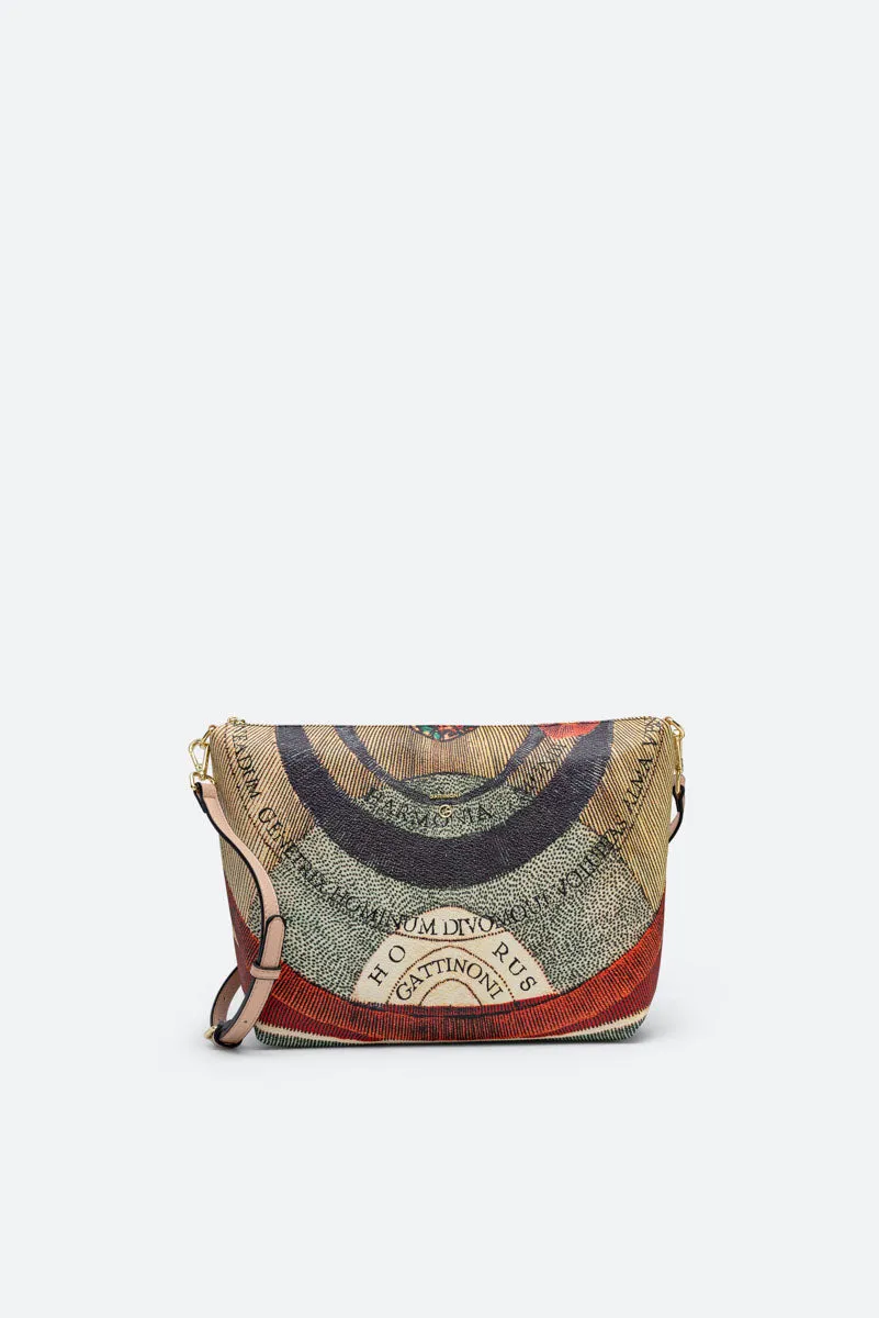 Gattinoni Planetarium Reversible Elsa geanta umar bej reversibila