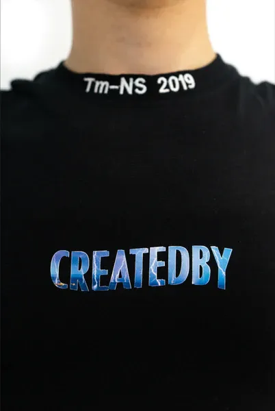 CREATEDBY Bolt tricou greu bumbac 300g