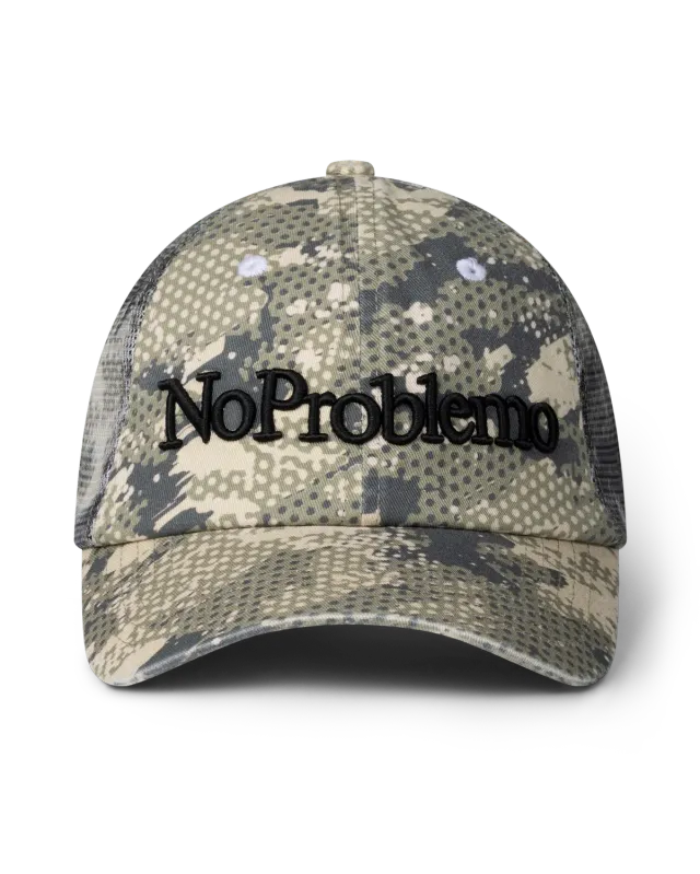 No Problemo Forest sapca trucker camo deschis