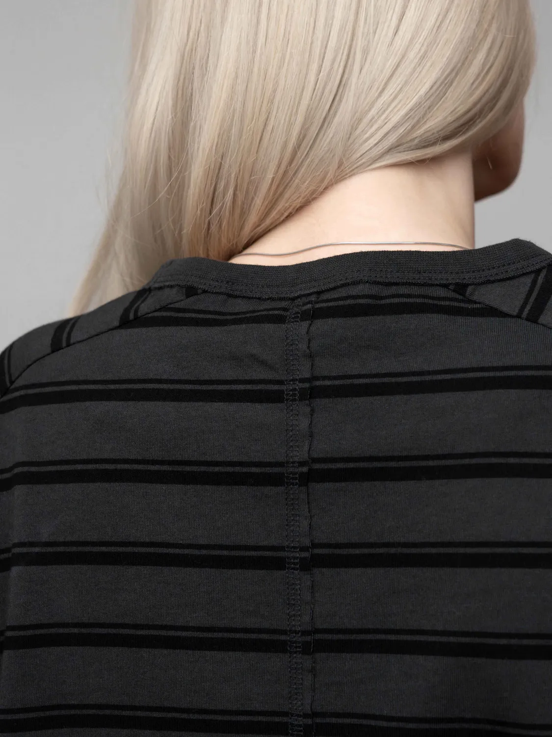 Enrage Baggy bluzon negru dungi bumbac