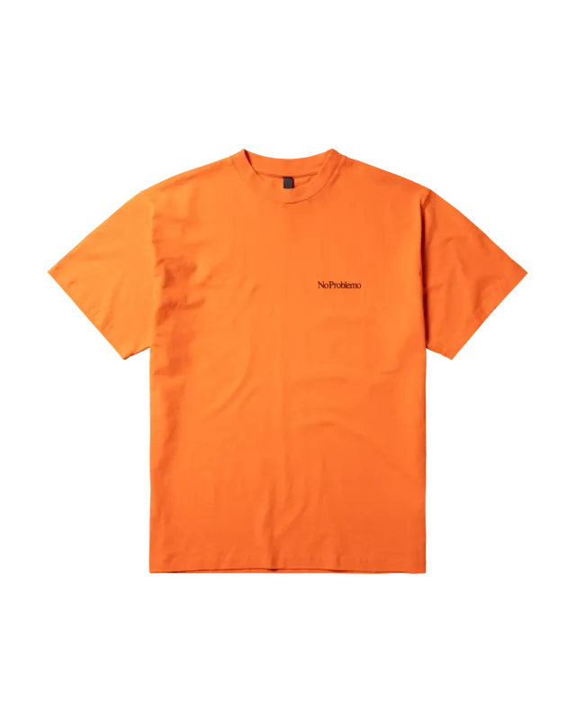 No Problemo Mini Problemo SS Tee tricou portocaliu bumbac