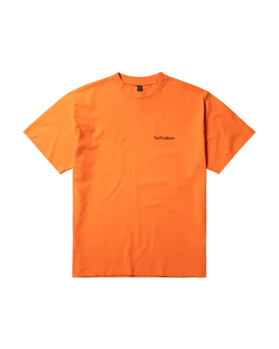 No Problemo Mini Problemo SS Tee tricou portocaliu bumbac