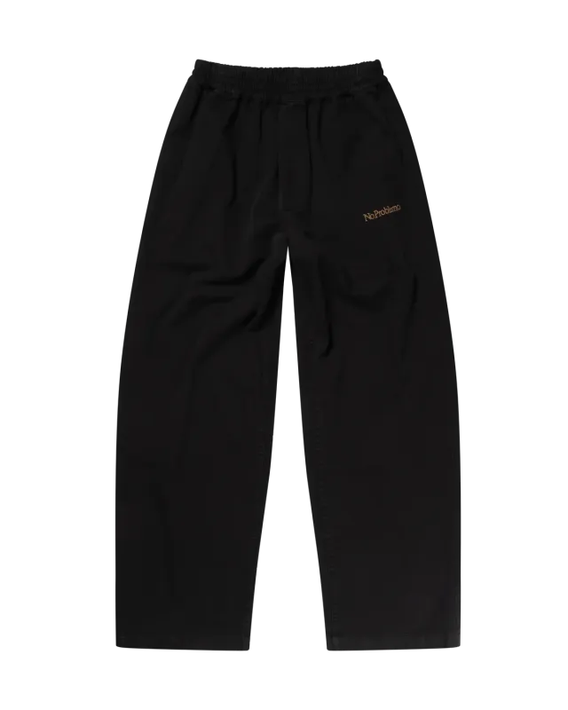 No Problemo Mini Problemo Work Pant pantaloni negri twill