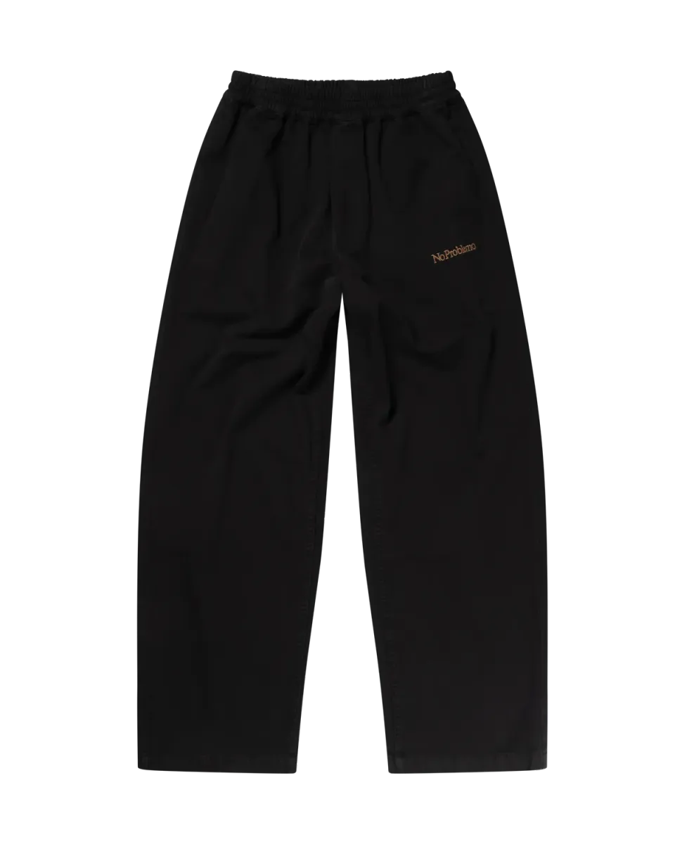 No Problemo Mini Problemo Work Pant pantaloni negri twill