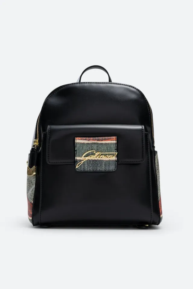 Gattinoni Planetarium Brushed Buckle rucsac 24 cm