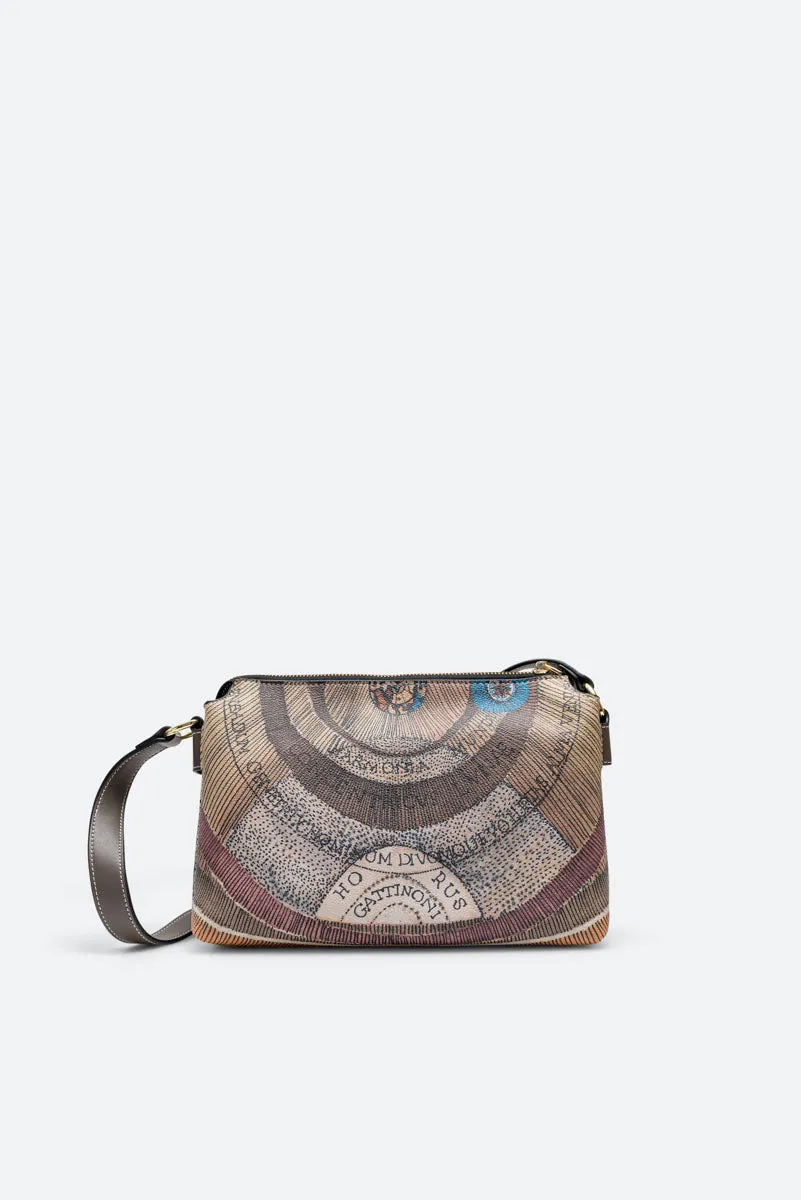 Gattinoni Planetarium Wild geanta crossbody piele 27 cm