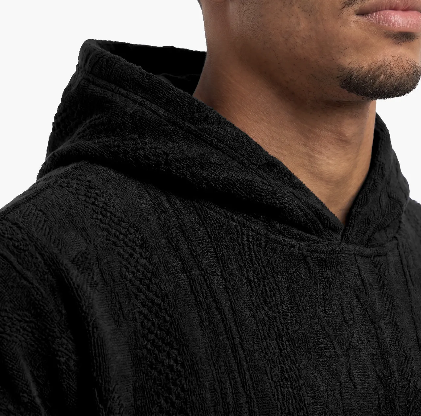 COOGI BlackOut hanorac bărbați negru tricot bumbac