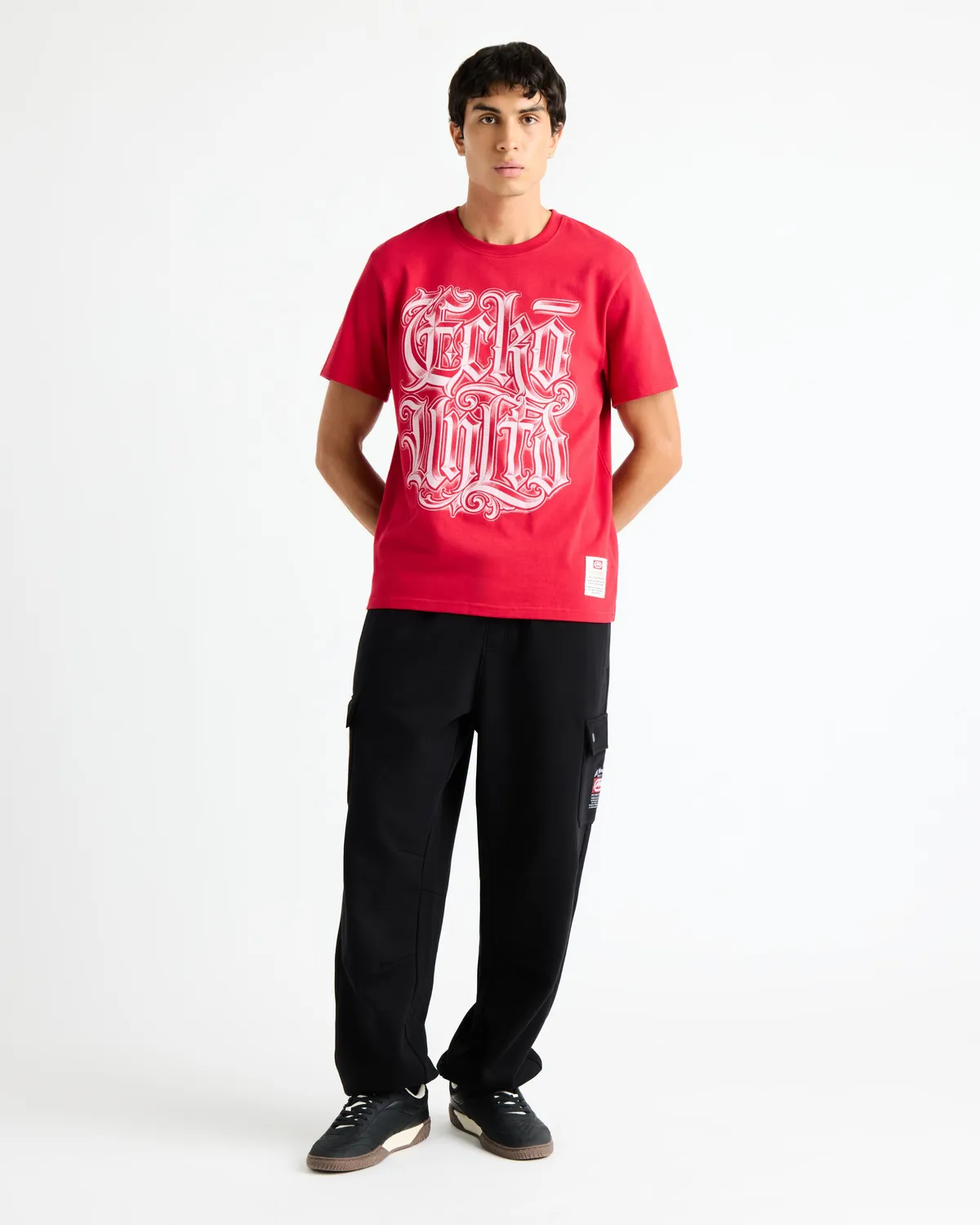 Ecko Red City Block Tee tricou bumbac relaxed