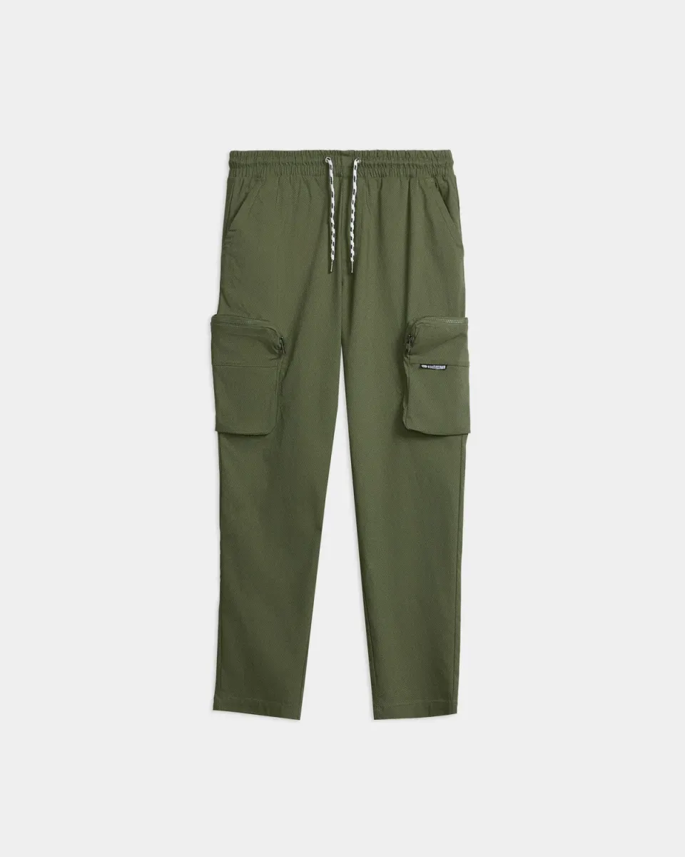 Ecko Red Cornerstone Cargo pantaloni cargo elastici
