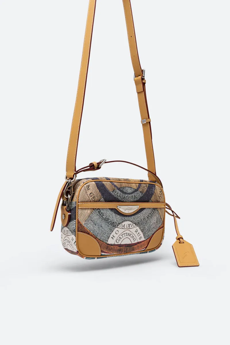 Gattinoni Planetarium Classic Philosophy geanta crossbody vacchetta