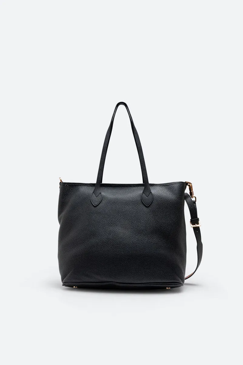Gattinoni Genesi Marlene Geanta umar piele Nero 33cm