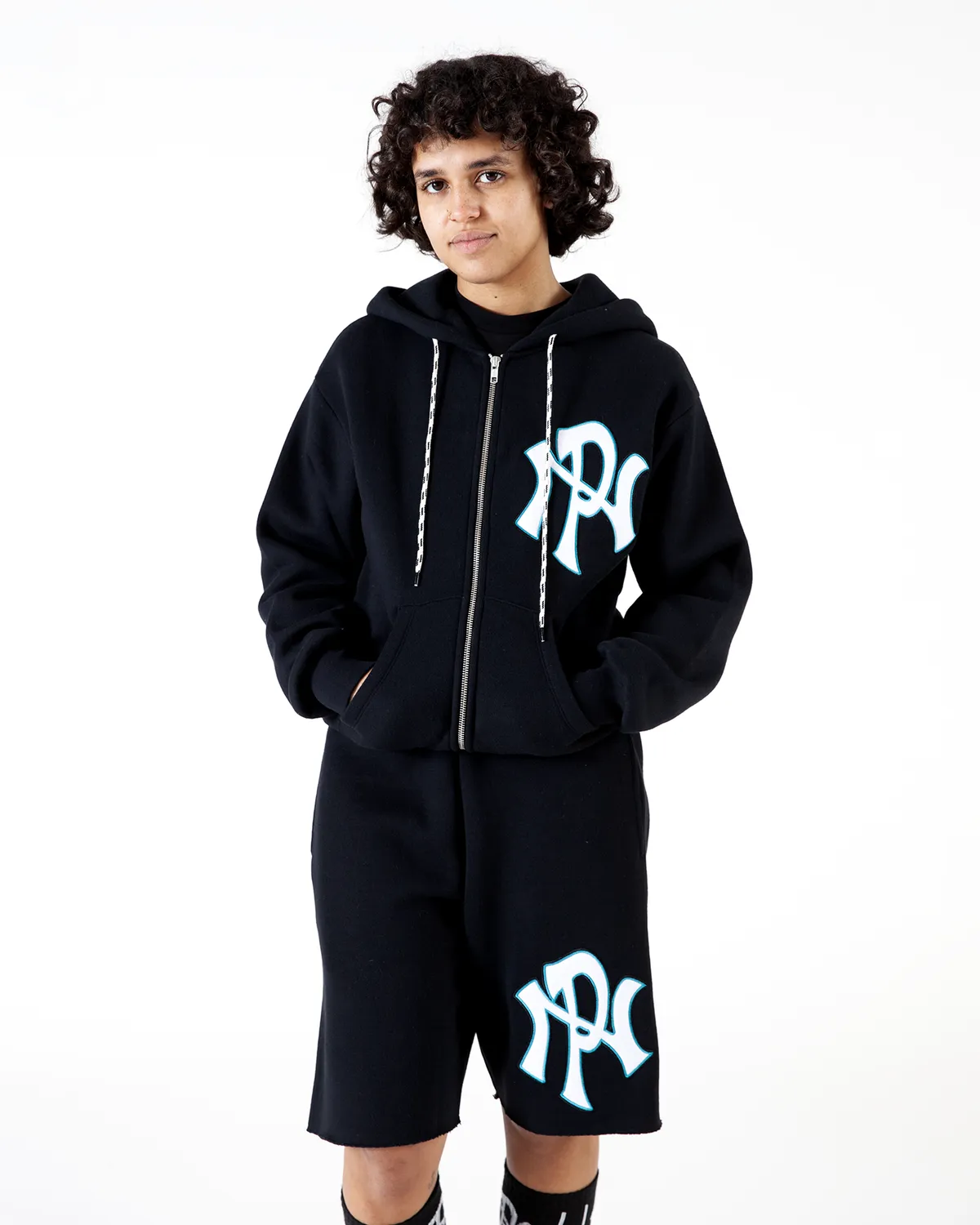 No Problemo NYP Premium Zip Hoodie hanorac negru