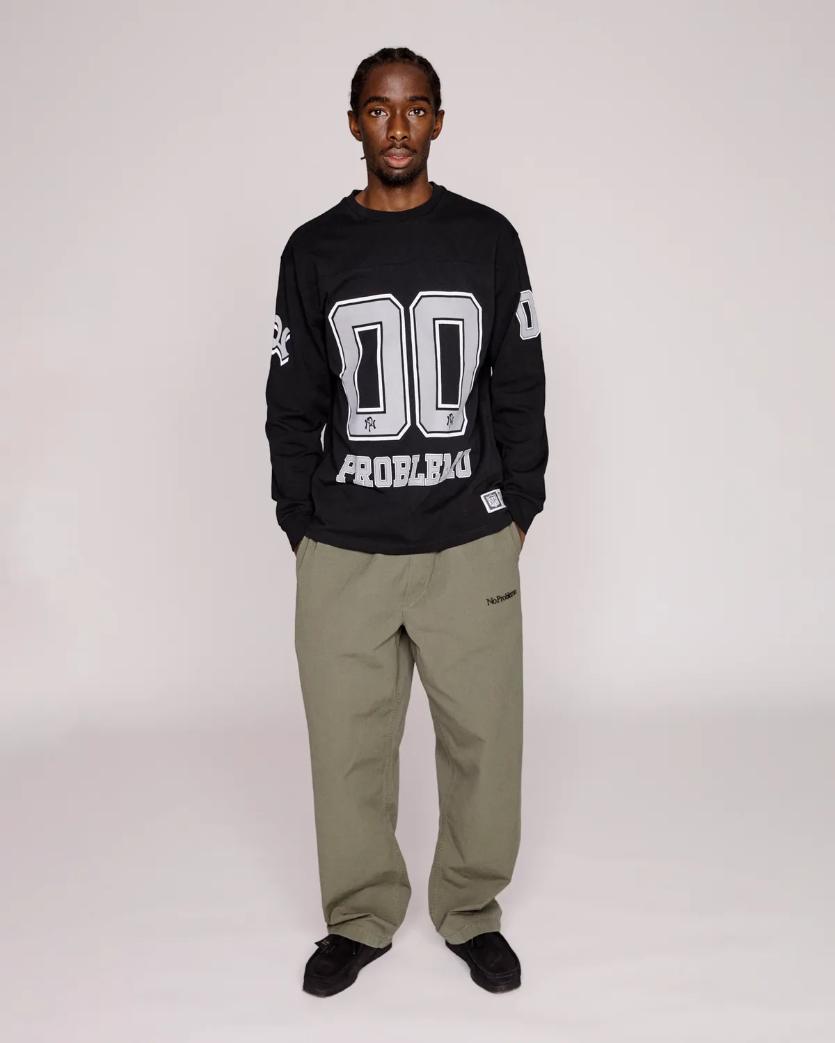 No Problemo Mini Problemo Ripstop Work Pant pantaloni olive bumbac