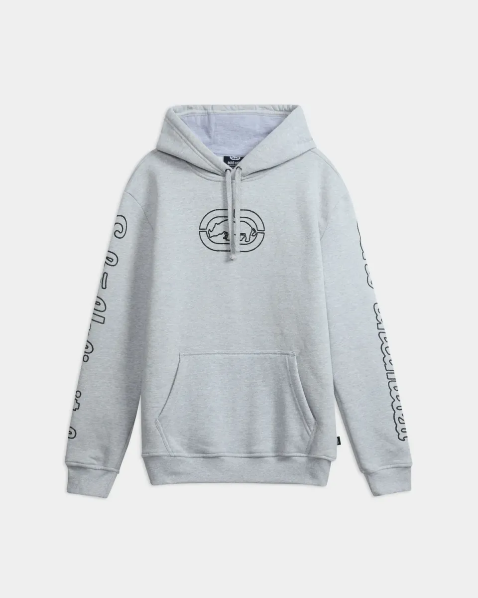 Ecko Red Core Puff Chainstitch hanorac scris pe maneci