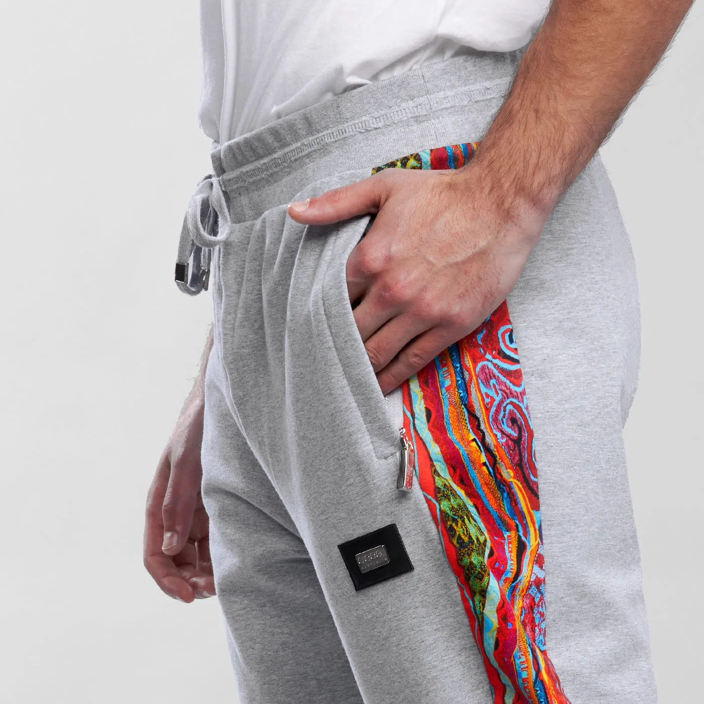 COOGI Sunset Fleece Joggers pantaloni bumbac stretch