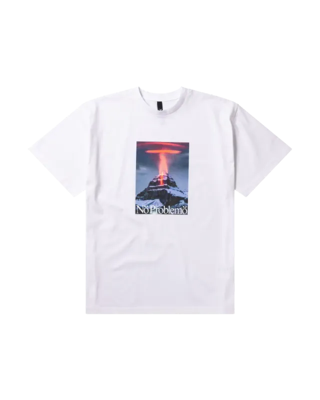 No Problemo Kailash SS Tee tricou alb bumbac