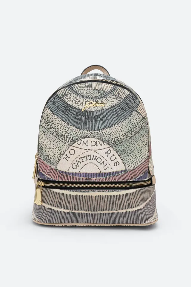 Gattinoni Planetarium Watercolor rucsac mediu multicolor