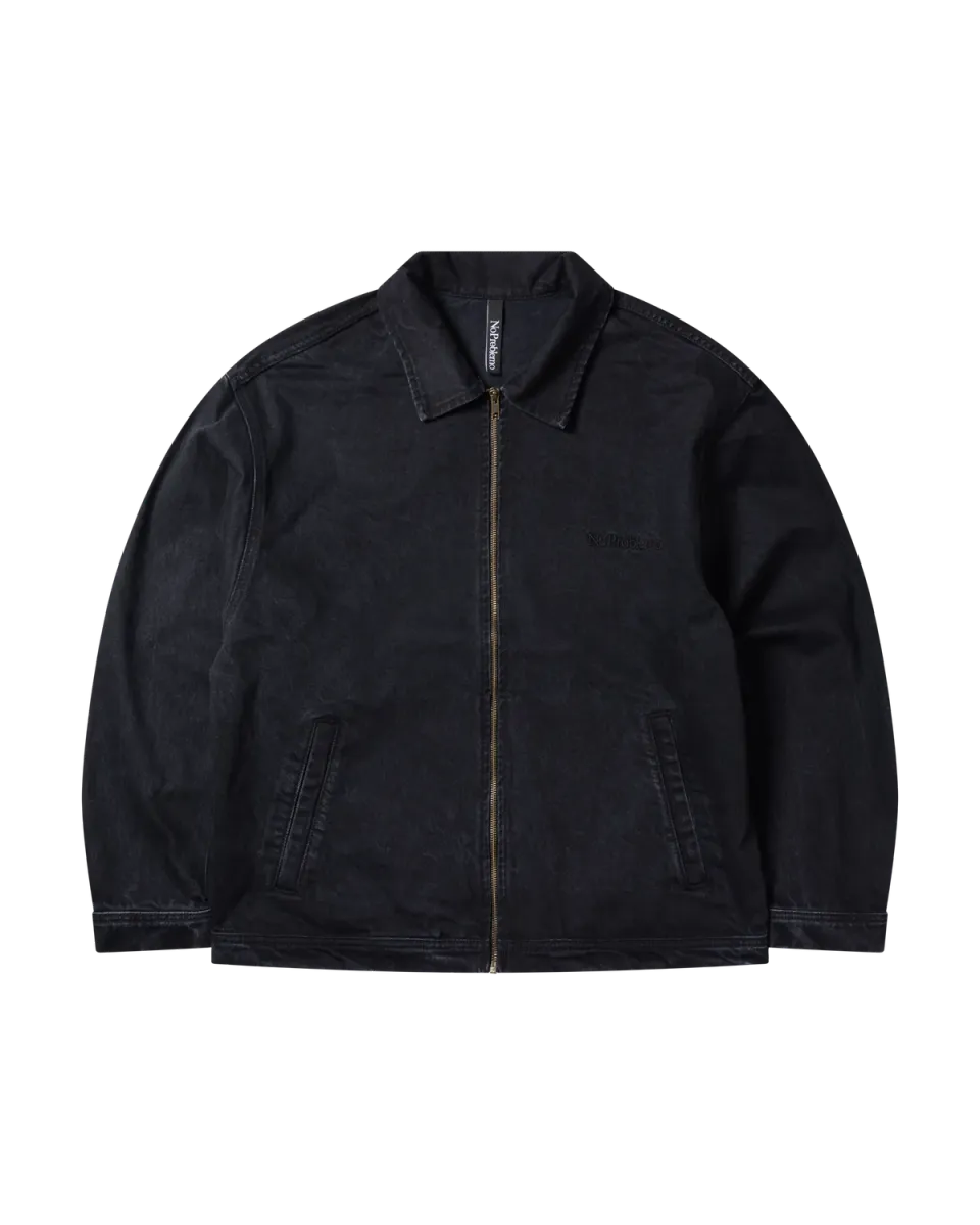 No Problemo Nayoko geaca coach denim neagra