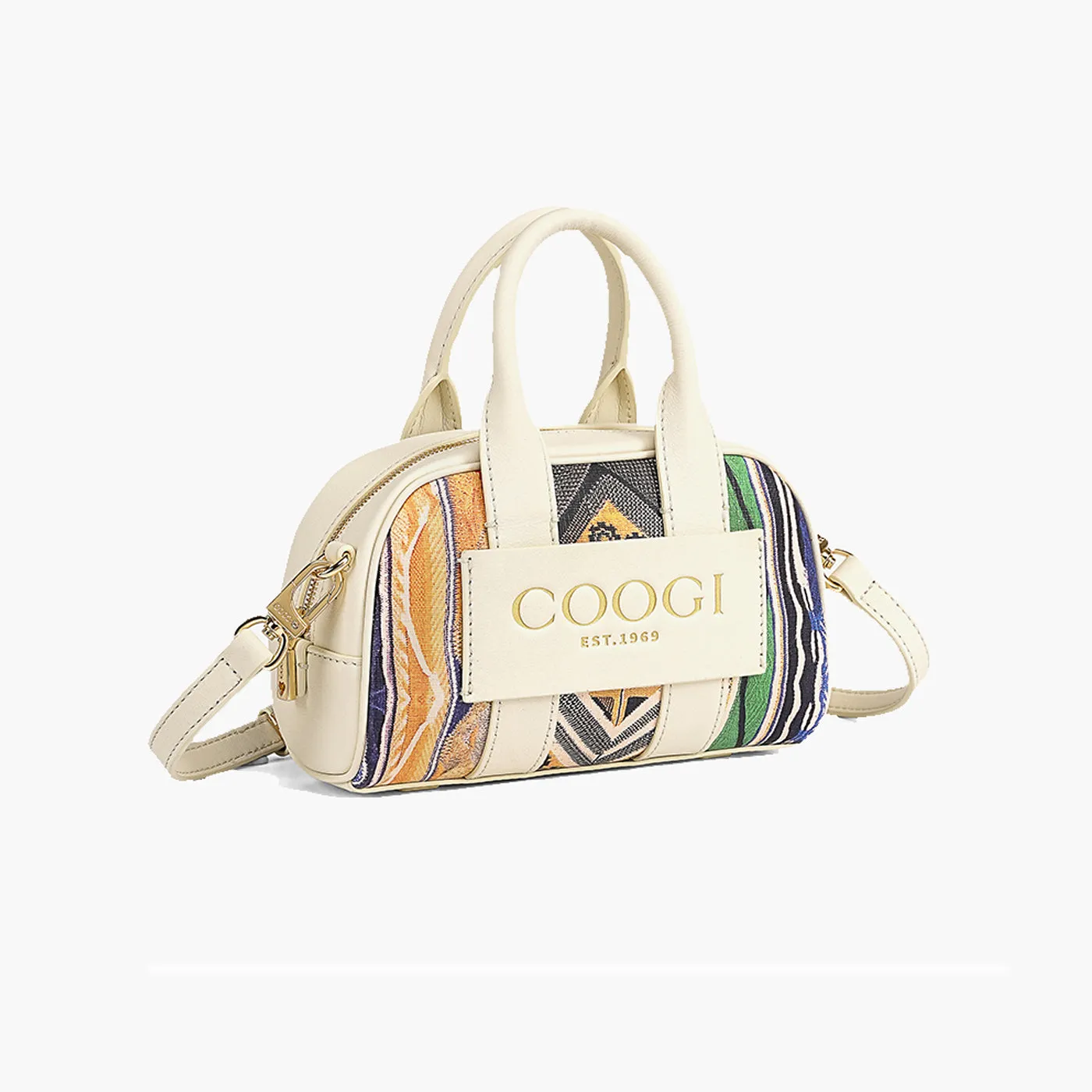 COOGI Siena Mini geantă crossbody crem