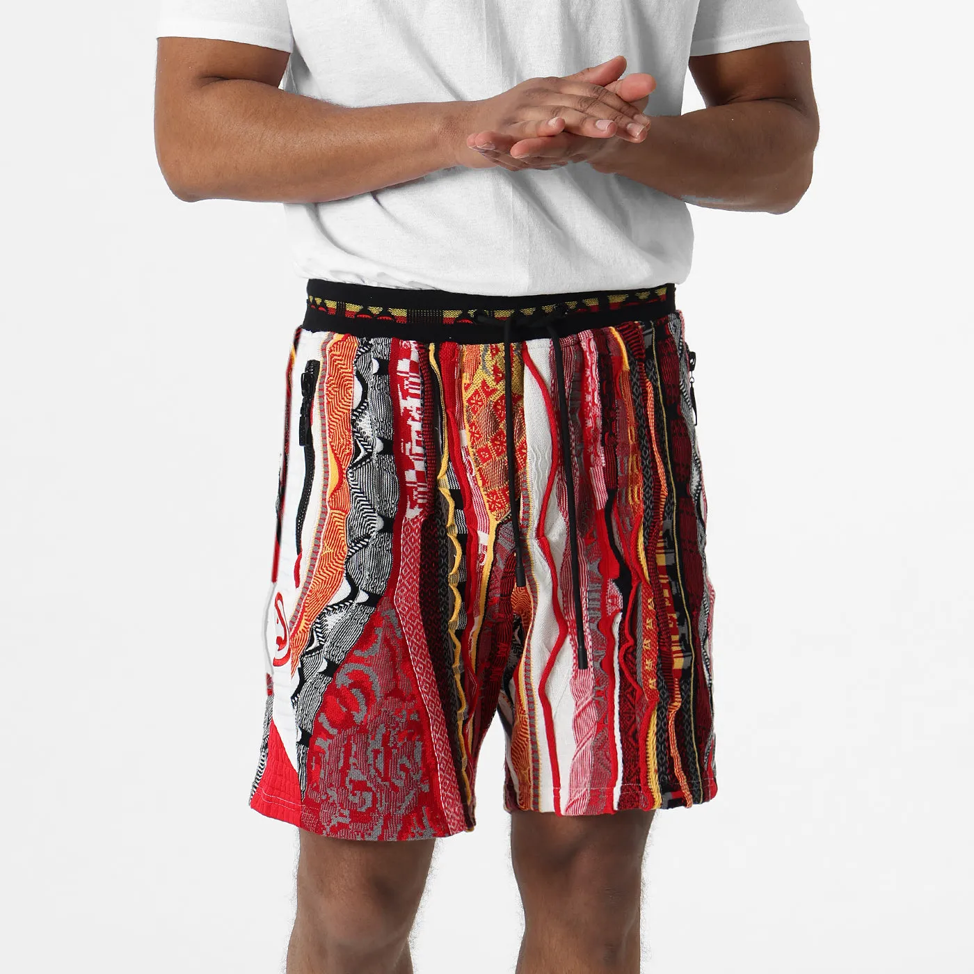 COOGI X NBA X Protege Atlanta Hawks Sweater Knit Shorts pantaloni