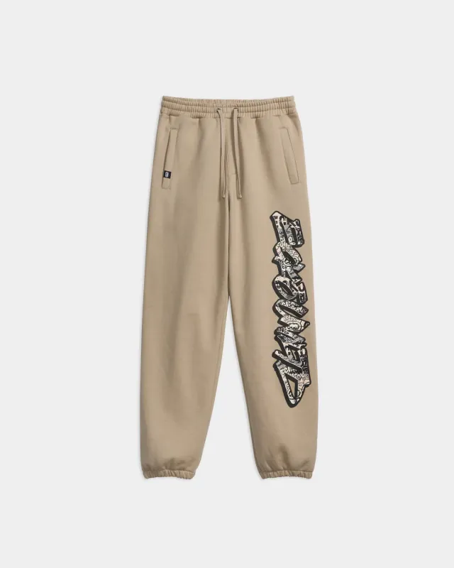 Ecko Red Graffiti Across City joggeri fleece cu logo