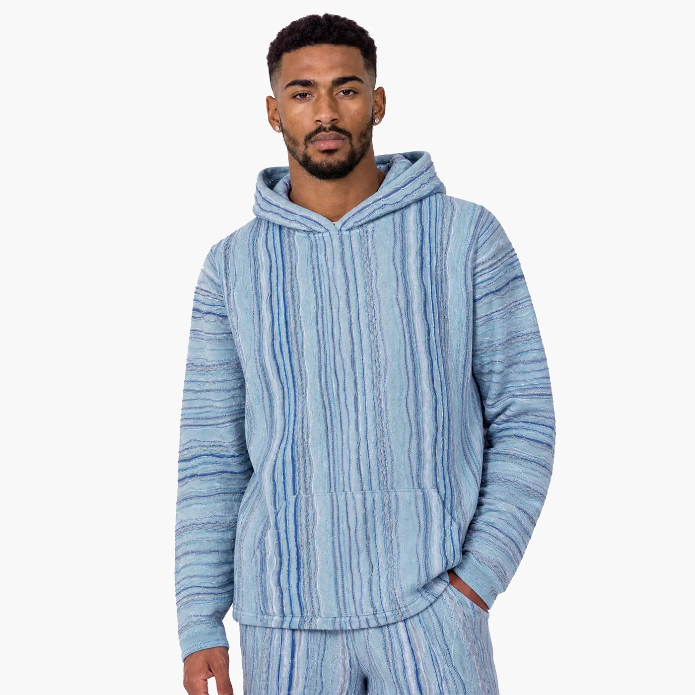 COOGI Lightweight Blue Base hanorac tricot albastru