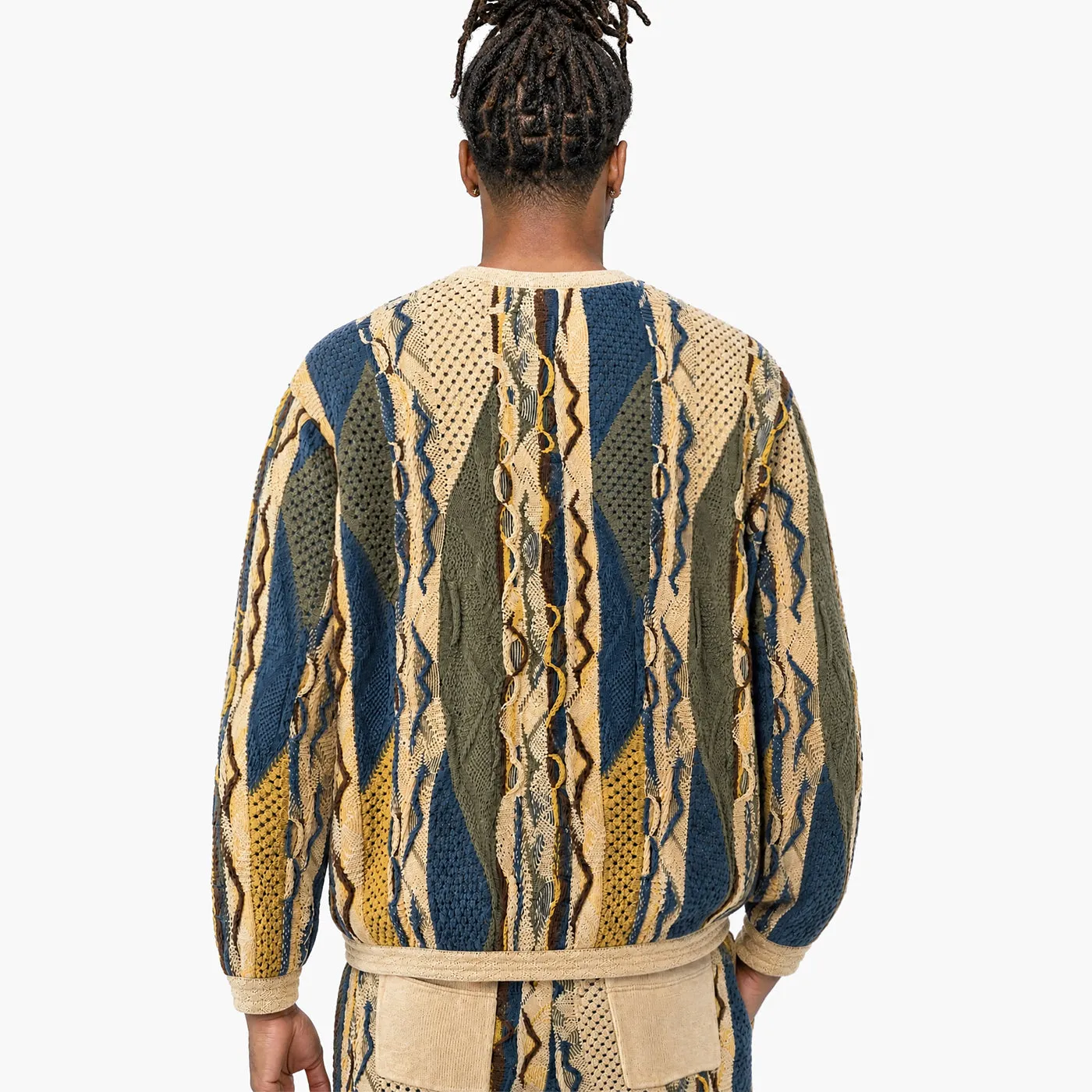 COOGI Heavy Weight Fashion Knit Crewneck pulover multicolor