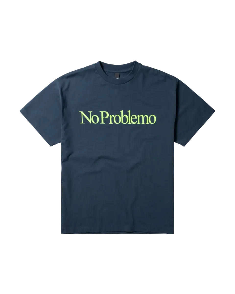 No Problemo SS Tee tricou bumbac bleumarin greu