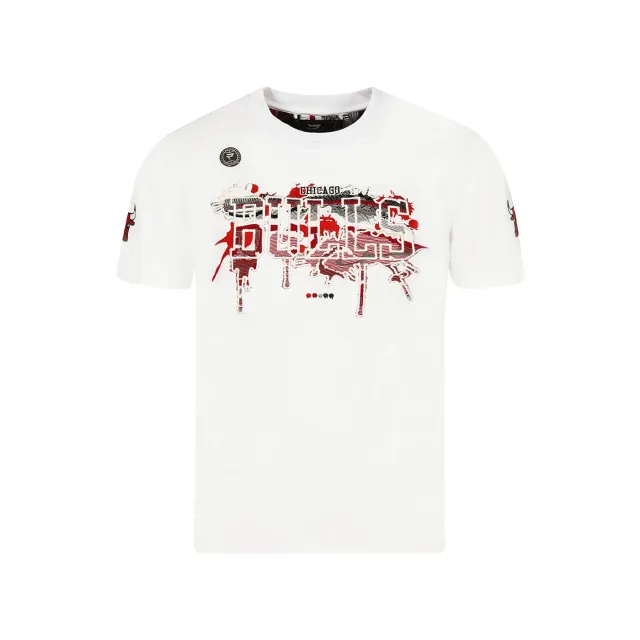 COOGI NBA Chicago Bulls tricou barbati brodat bumbac