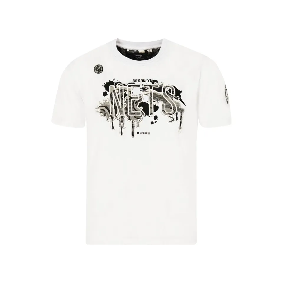 COOGI X NBA Brooklyn Nets tricou bumbac brodat