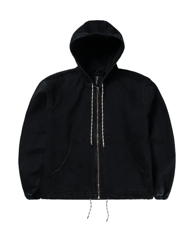 No Problemo Workwear geaca denim Black 14oz bumbac