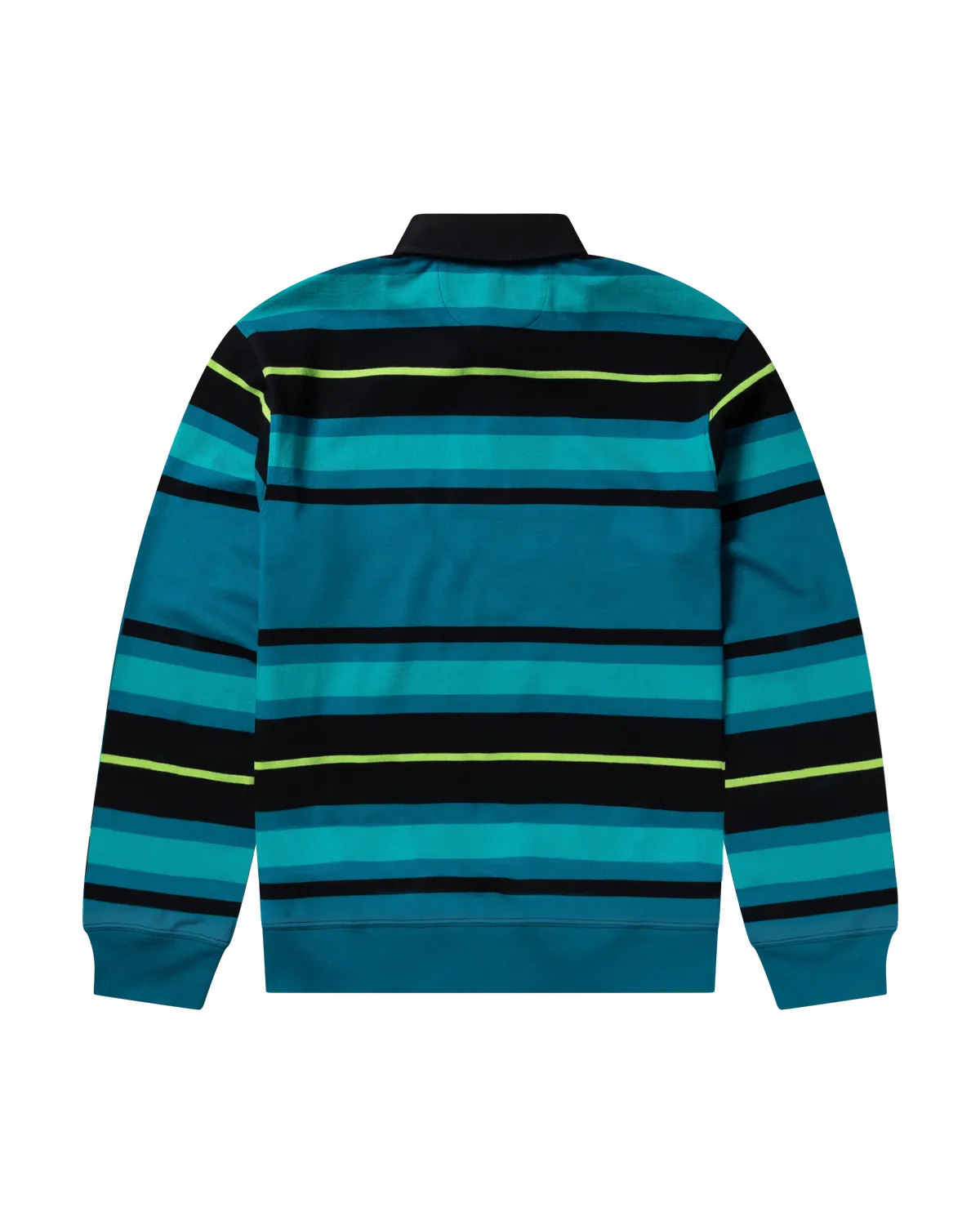 No Problemo Striped LS Rugby bluză aqua dungi Portugalia