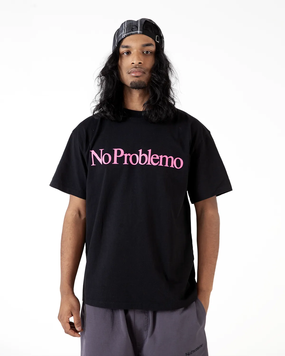 No Problemo SS Tee tricou negru bumbac gros