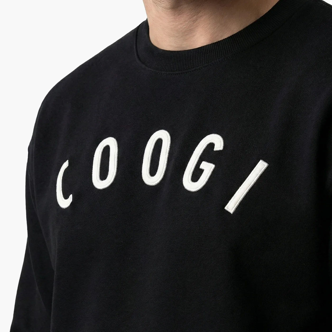 COOGI Statement bluza fleece oversized negru