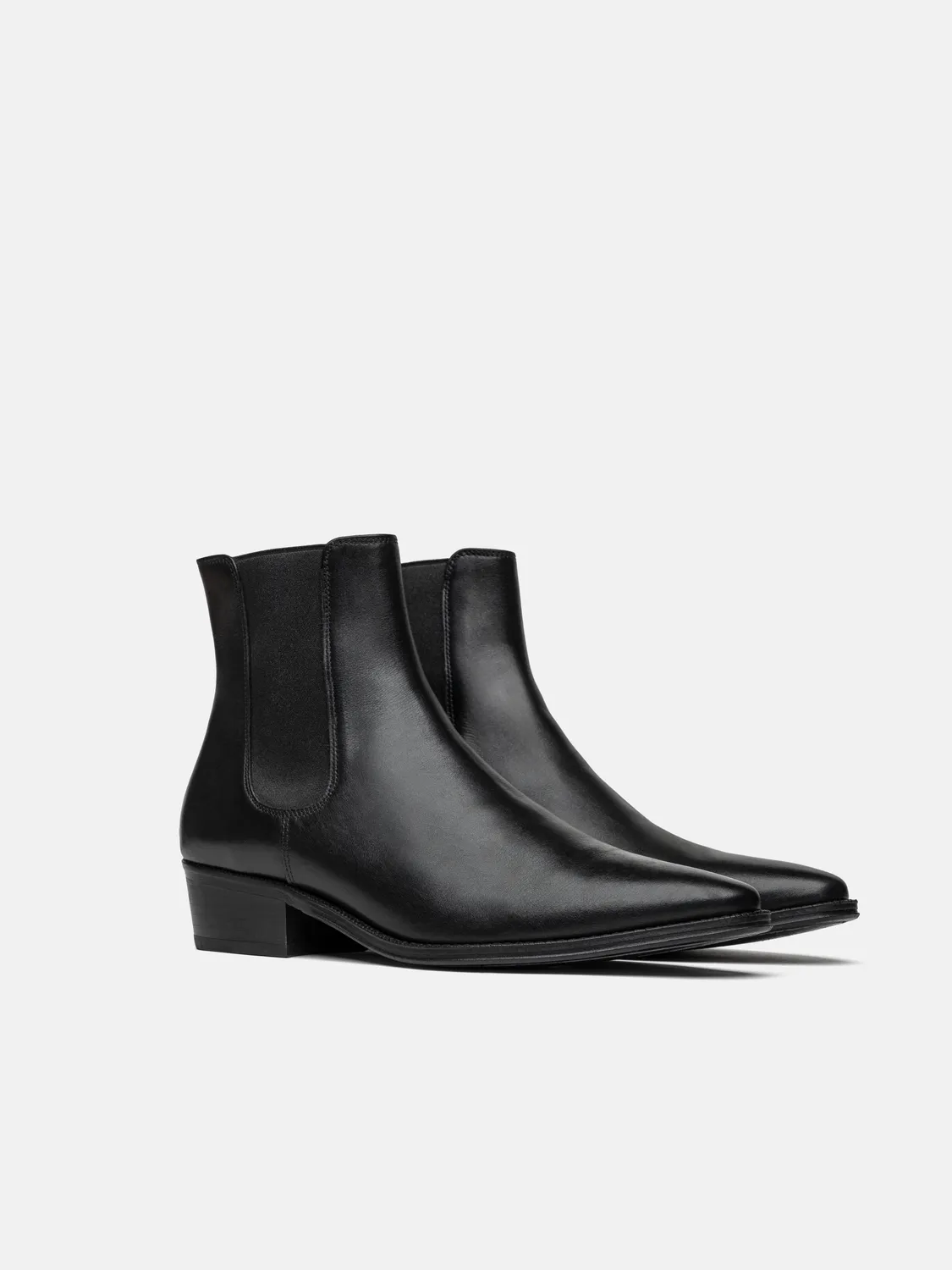 Enrage Casino Boots ghete chelsea negre piele