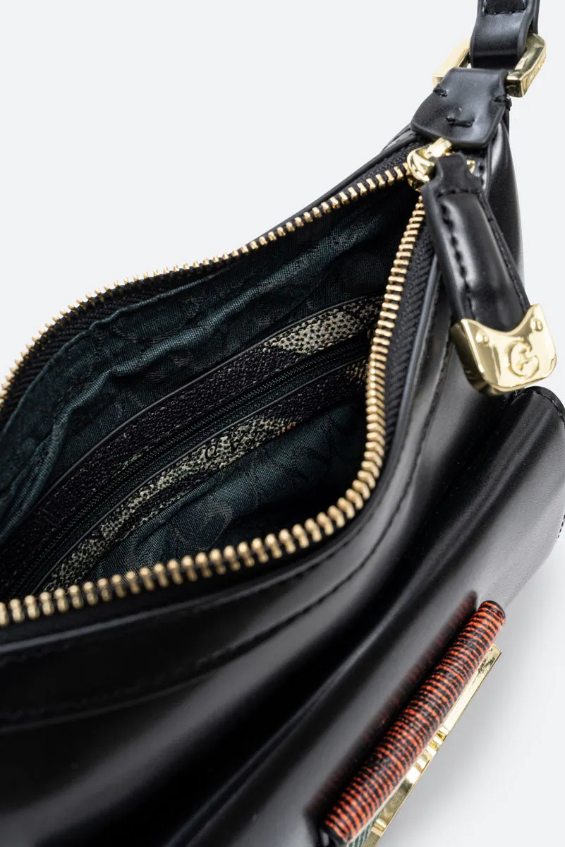 Gattinoni Planetarium Classic geanta baguette hobo piele sintetica