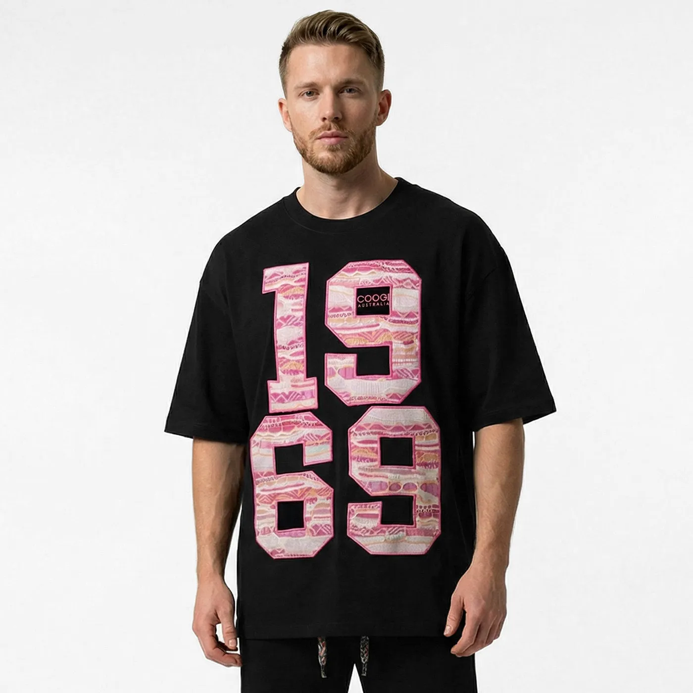 COOGI 1969 tricou oversized din bumbac greu