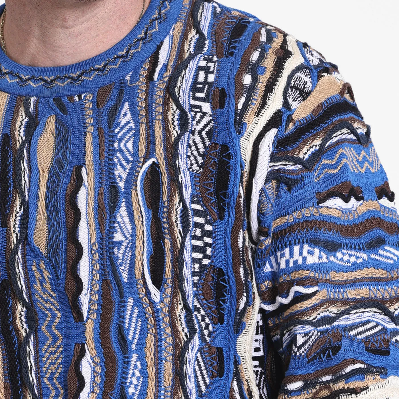 COOGI Vegas Crewneck pulover multicolor bumbac mercerizat