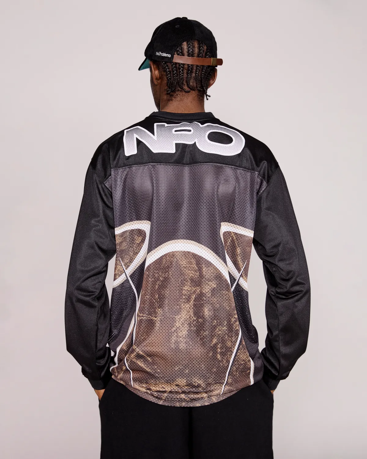 No Problemo Alien LS Moto Shirt cămașă neagră camo