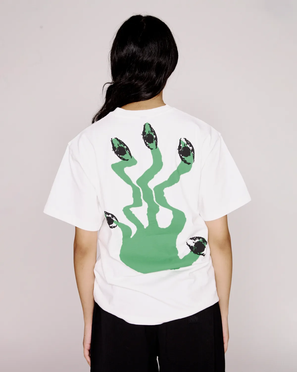 No Problemo SIDD tricou bumbac alb