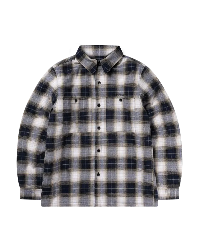 No Problemo Mini Problemo Overshirt camasa bleumarin