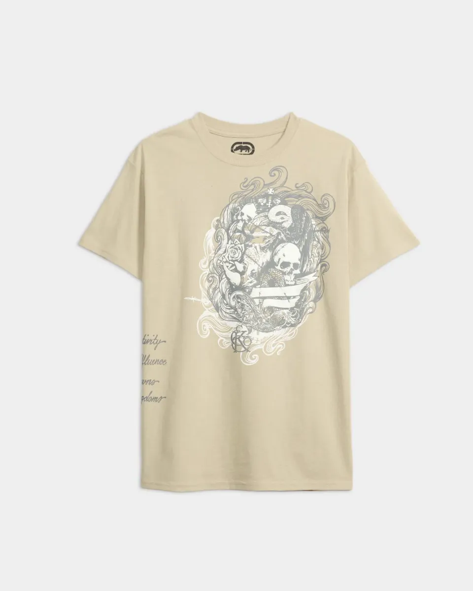 Ecko Red Skull Thorn tricou cu cranii din bumbac
