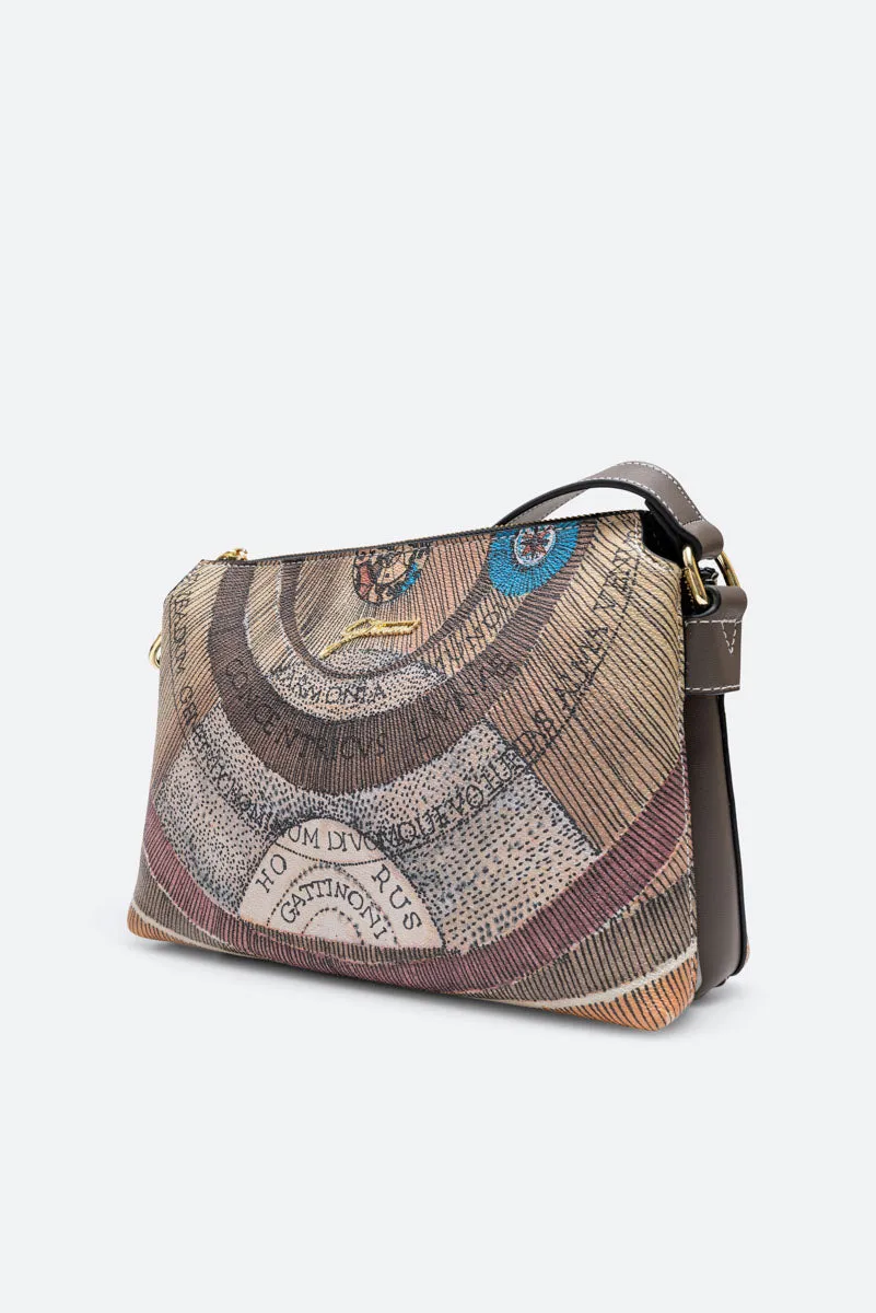 Gattinoni Planetarium Wild geanta crossbody piele 27 cm
