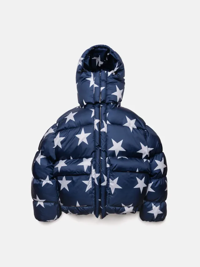 Enrage Puffy Jacket geacă pufoasă stars oversize