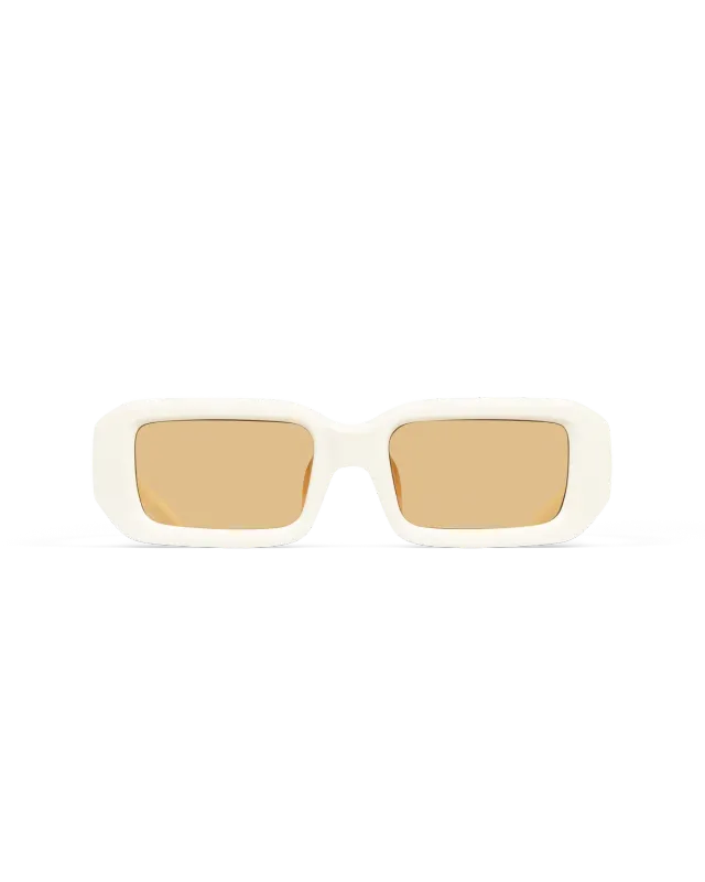 No Problemo Blackpool ochelari de soare off white amber