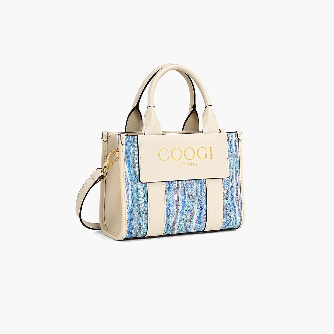 COOGI Hamptons Mini geantă tote albastră