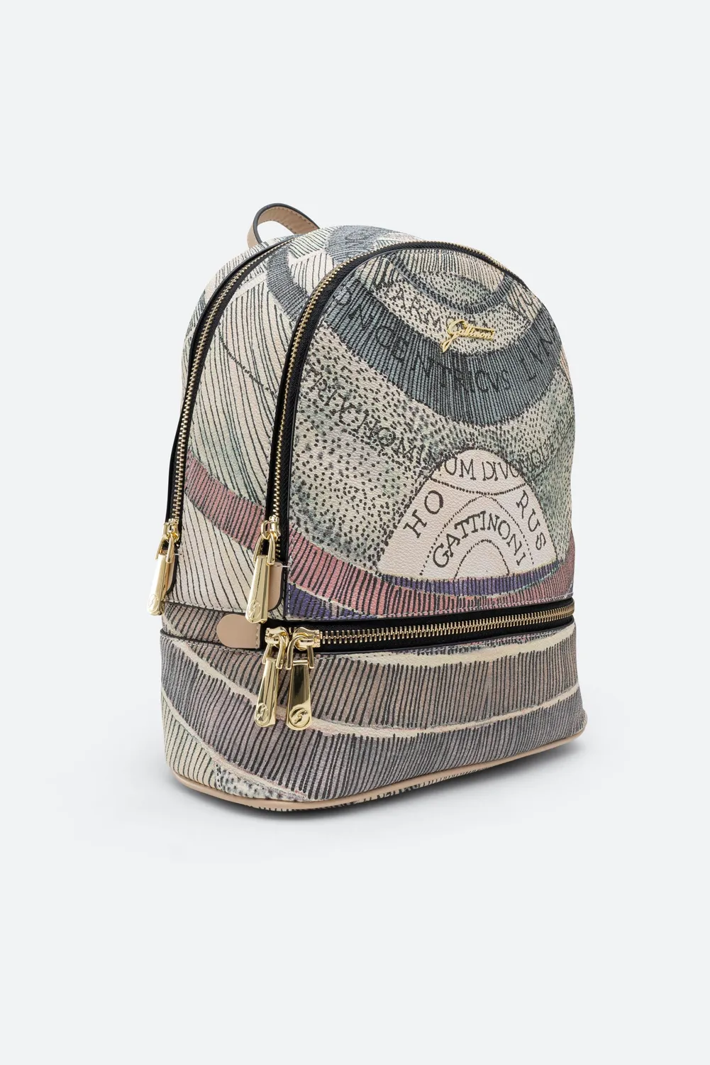 Gattinoni Planetarium Watercolor rucsac mediu multicolor