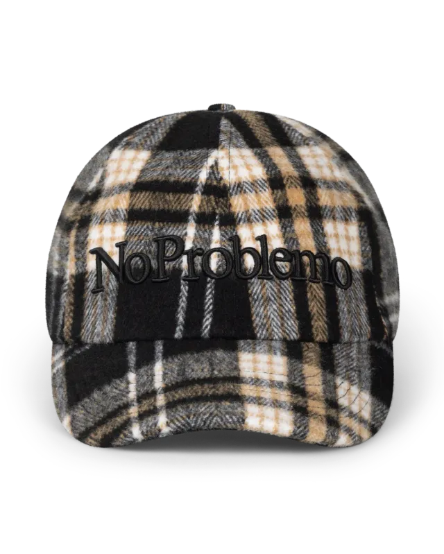 No Problemo Plaid Cap sapca multi bumbac O/S